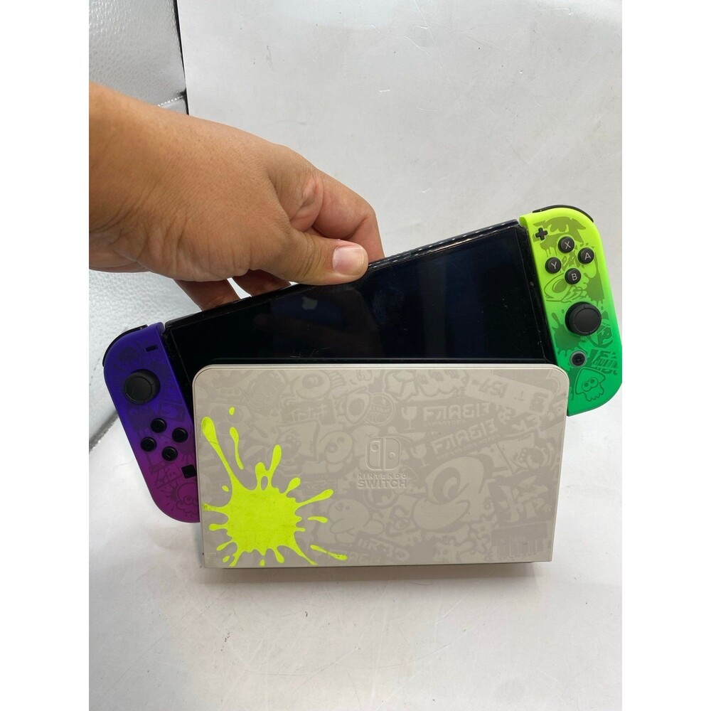 Nintendo Switch OLED System Splatoon 3 Edition Console w/Joy-Cons + Dock